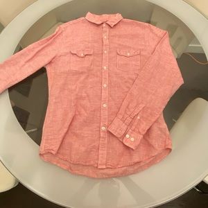Oxford Pink Men’s Dress Shirt